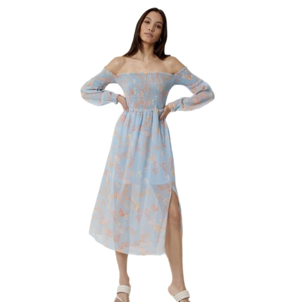 French Connection - Diana Recycle Hallie Crinkle Dress - Size 10